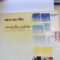 Discos de vinilo: ALPHAVILLE - SOUNDS LIKE A MELODY - SUPER SINGLE VINILO. Lote 60136939