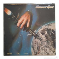 Discos de vinilo: STATUS QUO - NEVER TOO LATE - 1981