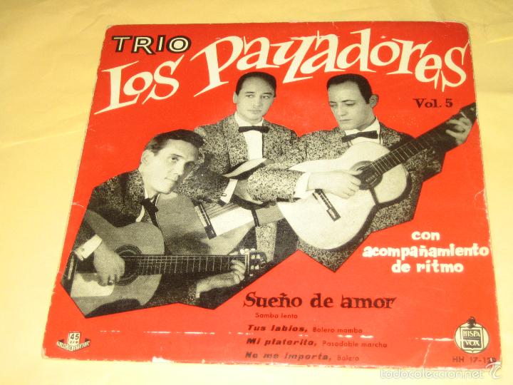 Discos de vinilo: TRIO LOS PAYADORES - 1960 - Foto 1
