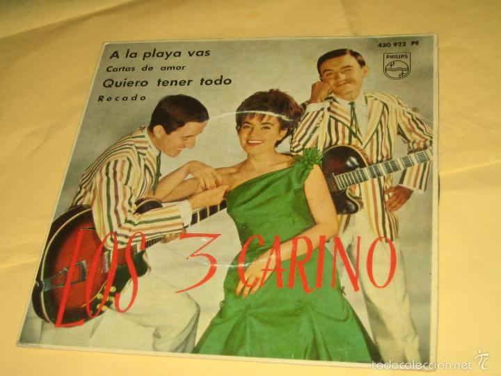 Discos de vinilo: LOS TRES CARINO - 1963 - Foto 1