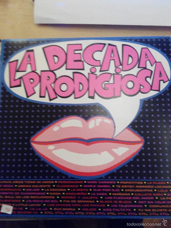 Discos de vinilo: LA DECADA PRODIGIOSA - RECOPILACION DE LOS 70- LP VINILO - Foto 1