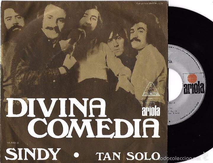 Discos de vinilo: DIVINA COMEDIA: SINDY / TAN S&Oacute;LO - Foto 1