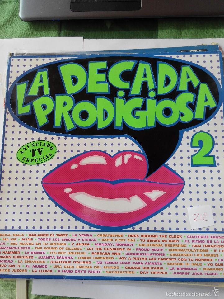 Discos de vinilo: LA DECADA PRODIGIOSA 2 - LP VINILO - Foto 1