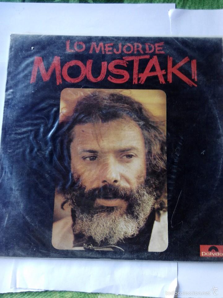 Discos de vinilo: MOUSTAKI - LO MEJOR - LP VINILO - Foto 1