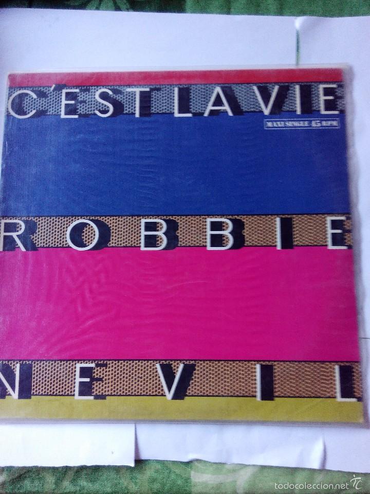 Discos de vinilo: ROBBIE NEVIL - CESTLAVIE -MAXI SINGLE VINILO - Foto 1