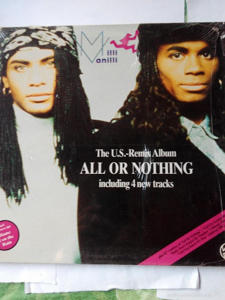 Discos de vinilo: MILLI VANILLI - ALL OR NOTHING - MAXI SINGLE VINILO - Foto 1