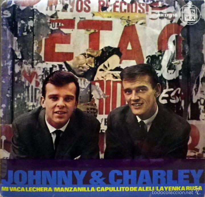 Discos de vinilo: EP Johnny & Charley . Mi Vaca Lechera + 3 canciones. - Foto 1