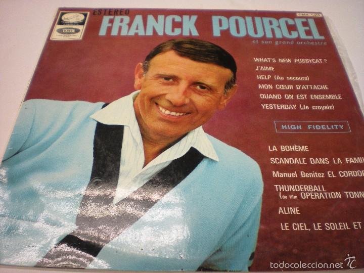Discos de vinilo: FRANCK POURCEL ET SON GRAND ORCHESTRE - Foto 1