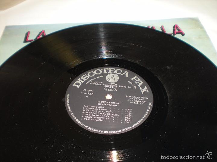 Discos de vinilo: GLORIA RODRIGO. LA OTRA ORILLA - Foto 3