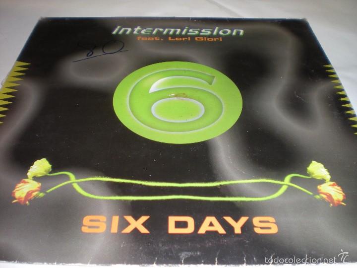 Discos de vinilo: INTERMISSION FEAT LORI GLORI. SIX DAYS - Foto 1