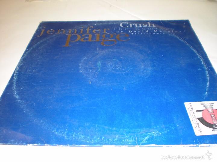Discos de vinilo: JENNIFER PAIGE. CRUSH - Foto 1