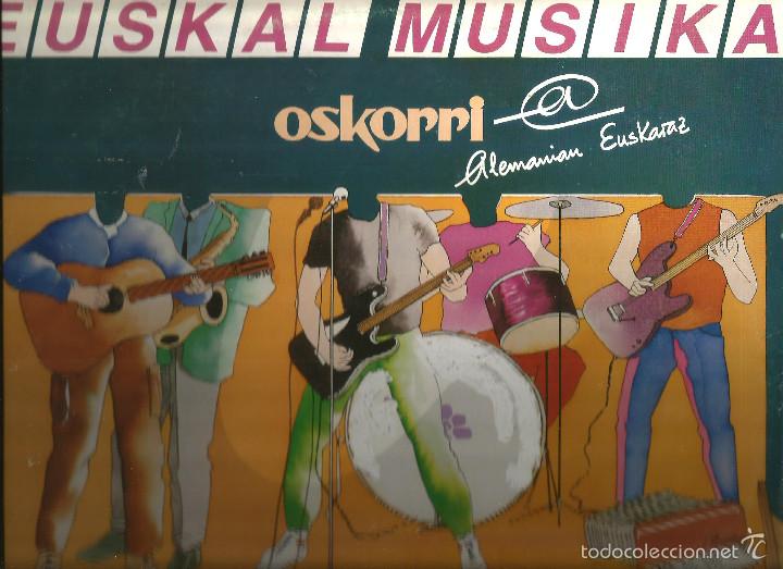 Discos de vinilo: LP OSKORRI : EUSKAL MUSIKA - Foto 1