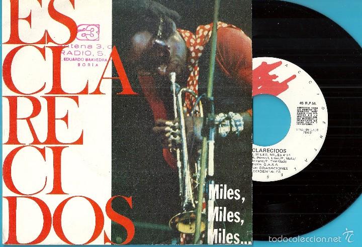Discos de vinilo: ESCLARECIDOS: MILES, MILES, MILES / DOS ESPA&Ntilde;OLAS S&Oacute;LAS - Foto 1