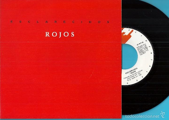 Discos de vinilo: ESCLARECIDOS: ROJOS / LA CENA L&acute;AVELA - Foto 1