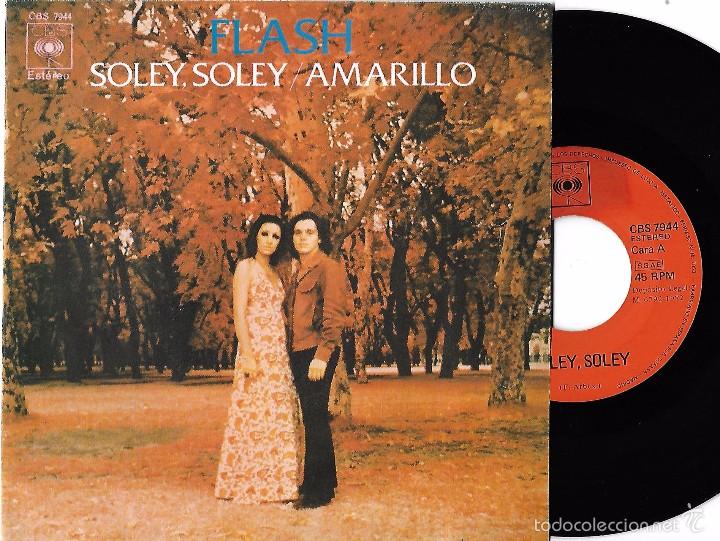 Discos de vinilo: FLASH: SOLEY, SOLEY / AMARILLO (IS THIS THE WAY TO) - Foto 1