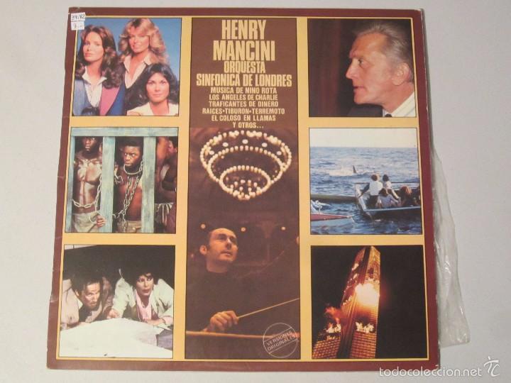 Discos de vinilo: LP HENRY MANCINI TEMAS DE CINE - Foto 1