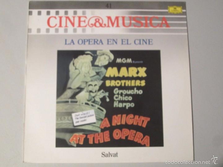 Discos de vinilo: LP CINE Y MUSICA LA OPERA EN EL CINE - Foto 1