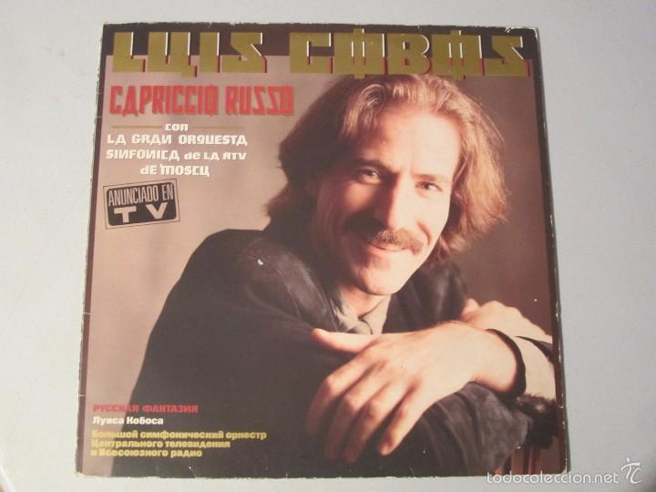Discos de vinilo: LP LUIS COBOS CAPRICCIO RUSSO - Foto 1