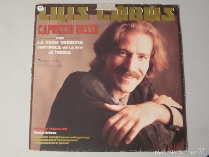 Discos de vinilo: LP LUIS COBOS CAPRICCIO RUSSO - Foto 1
