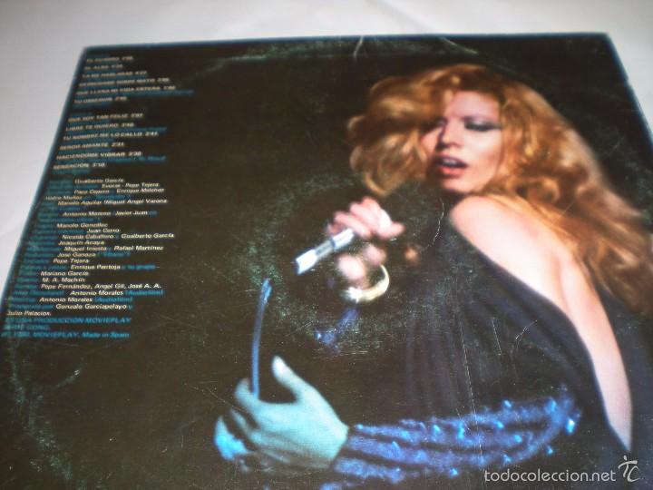 Discos de vinilo: Mar&iacute;a Jimenez. Sensaci&oacute;n - Foto 2