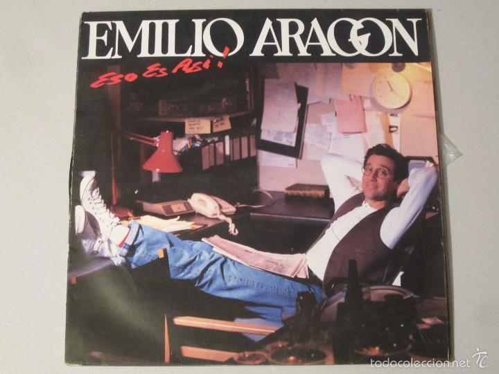 Discos de vinilo: LP EMILIO ARAGON ESO ES ASI - Foto 1