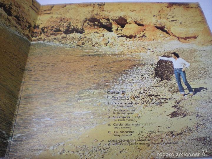 Discos de vinilo: Lorenzo Santamar&iacute;a. Tu sonrisa - Foto 2