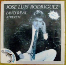 Discos de vinilo: SINGLE VINILO JOSE LUIS RODRIGUEZ EL PUMA PAVO REAL ATREVETE
