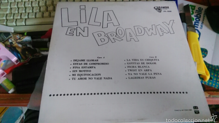 Discos de vinilo: Lila morillo en broadway lp - Foto 2