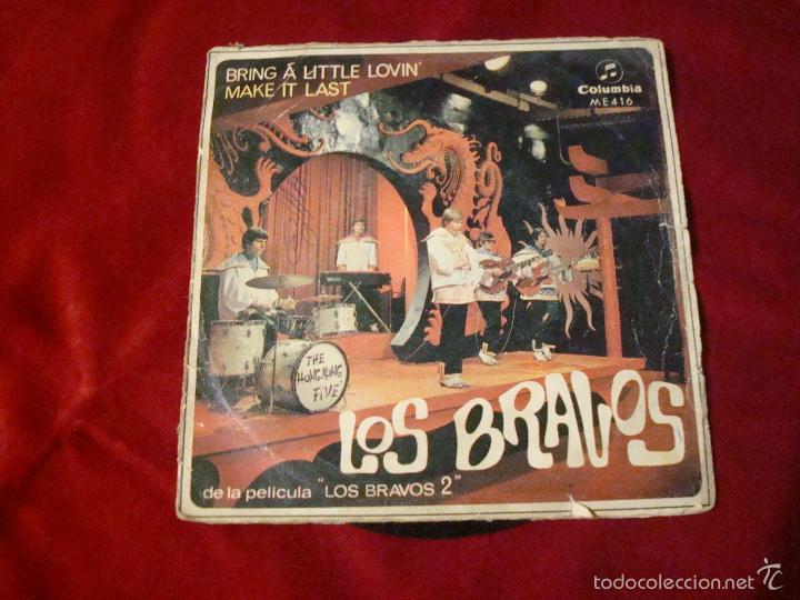 Vinyl-Schallplatten: los bravos de la pelicula los bravos 2 bring a little lovin  - make it last sello columbia 1967 ver