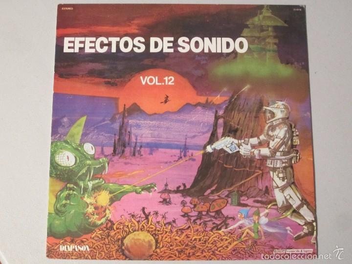 Discos de vinilo: LP EFECTOS DE SONIDO VOL.12 - Foto 1