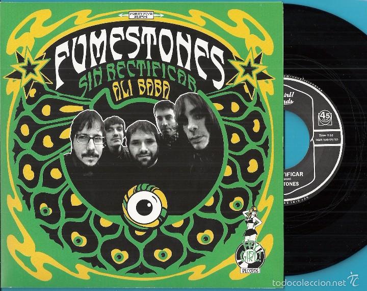 Discos de vinilo: FUMESTONES: SIN RECTIFICAR / AL&Iacute; BAB&Aacute; - Foto 1
