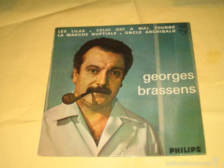 Discos de vinilo: GEORGE BRASSENS - ED. FRANCESA - Foto 1