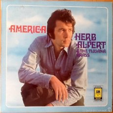 Discos de vinilo: HERB ALPERT & THE TIJUANA BRASS : AMERICA [A&M - UK 1964] LP. Lote 60458687