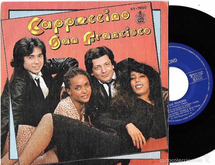 Discos de vinilo: CAPPUCCINO: SAN FRANCISCO / TOMORROW - Foto 1