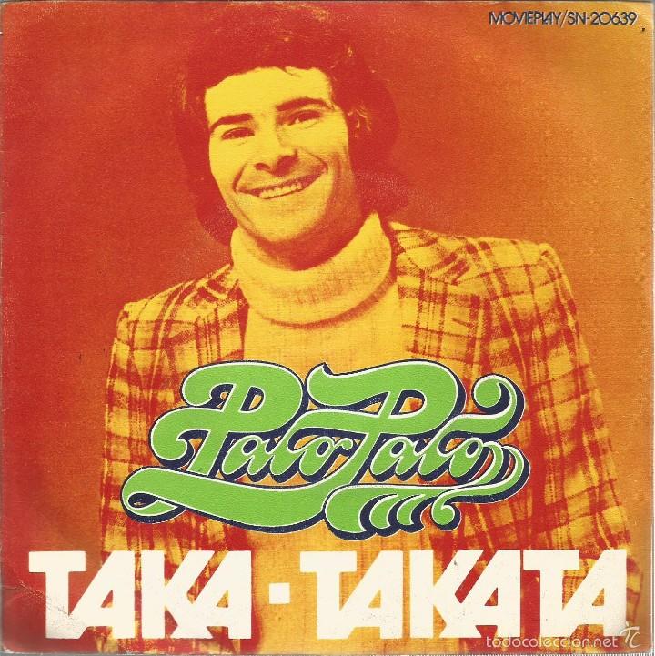 Vinyl records: PACO PACO-TAKA TAKATA + OLE ESPA&Ntilde;A SINGLE VINILO 1972 SPAIN