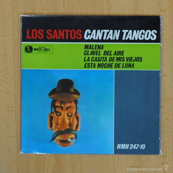 Discos de vinilo: LOS SANTOS - MALENA + 3 - EP - Foto 1
