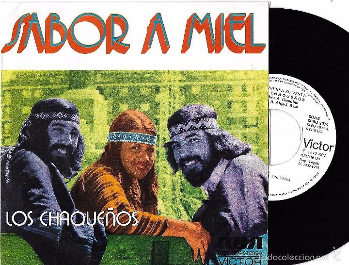 Disques de vinyle: CHAQUE&Ntilde;OS, LOS: SABOR A MIEL / EL INDIO Y SU PUEBLO