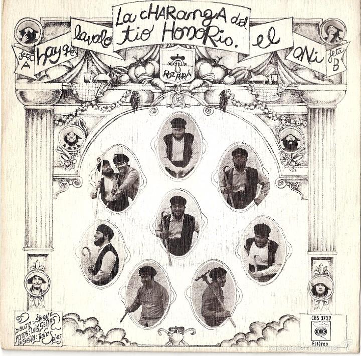 Vinyl-Schallplatten: CHARANGA DEL T&Iacute;O HONORIO: HAY QUE LAVALO / EL ONI (OJETO NASOLUTO IDENTIFICAO)