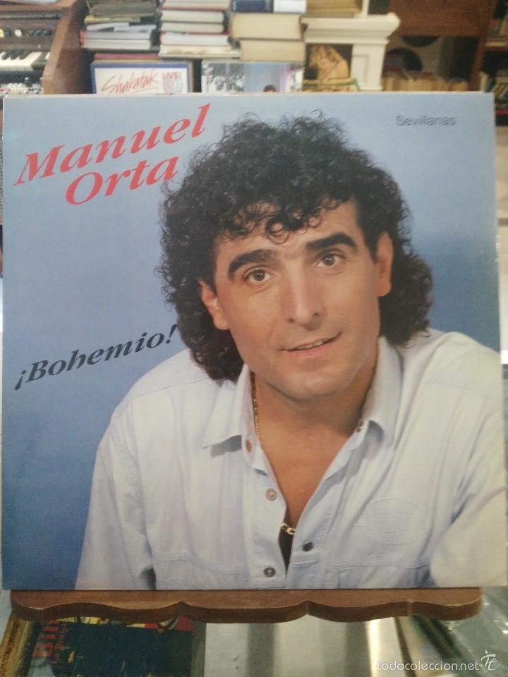 Discos de vinilo: Manuel Orta - &iexcl;Bohemio! - Sevillanas (LP.) - Foto 1
