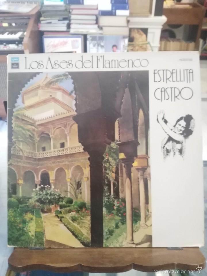 Discos de vinilo: Extrellita Castro - Los Ases del Flamenco - LP.