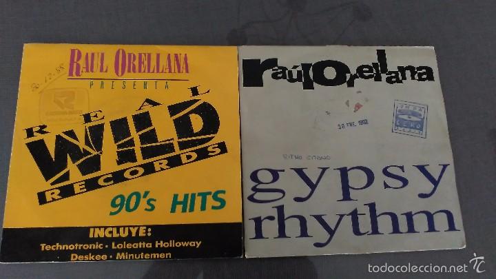 Discos de vinilo: LOTE 2 SINGLES RAUL ORELLANA R - Foto 1
