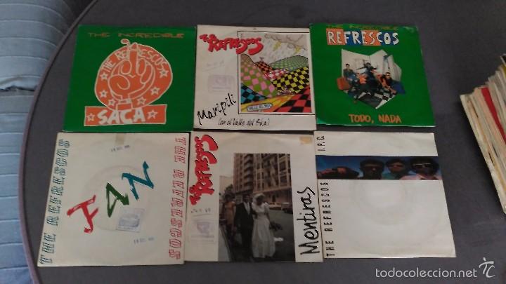 Discos de vinilo: LOTE DE 6 SINGLES DE THE REFRESCOS                 R - Foto 1