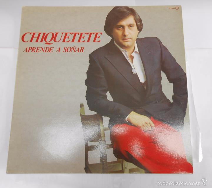 Discos de vinilo: CHIQUETETE - APRENDE A SO&Ntilde;AR - LP. TDKDA12 - Foto 1