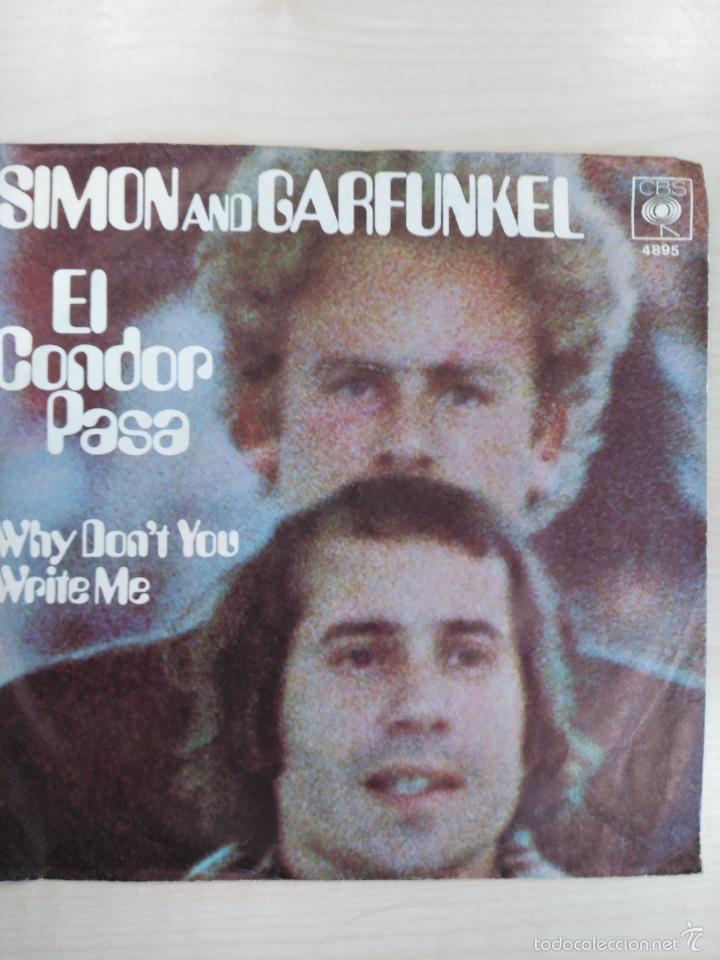 Discos de vinilo: SIMON AND GARFUNKEL EL CONDOR PASA - Foto 1
