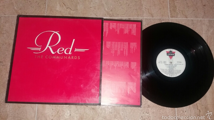 Discos de vinilo: THE COMMUNARDS &rdquo;RED&rdquo;LP 1987 - Foto 1
