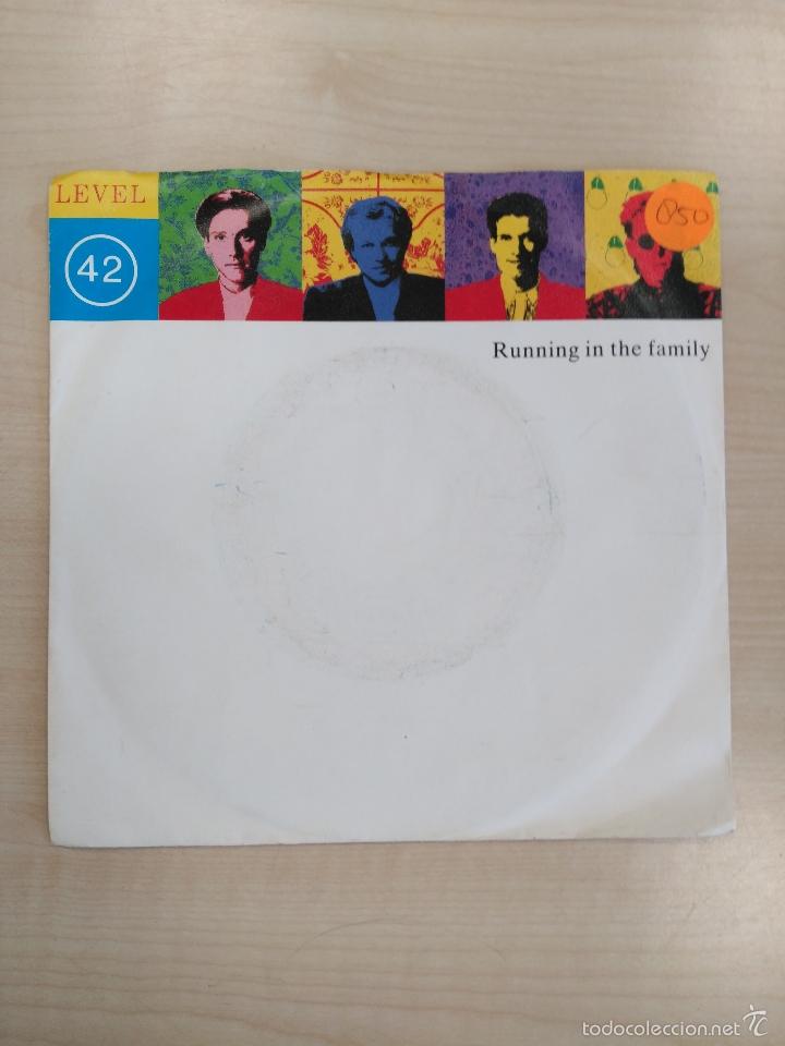 Discos de vinilo: LEVEL 42 RUNNING IN FAMILY - Foto 1