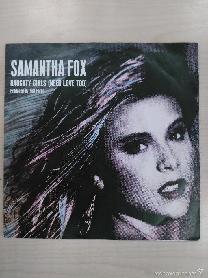 Discos de vinilo: SAMANTHA FOX NAUGHTY GIRLS - Foto 1