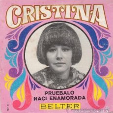 Discos de vinilo: CRISTINA, PRUÉBALO, SINGLE SPAIN 1969