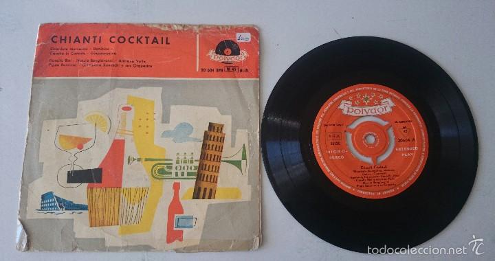 Dischi in vinile: CHIANTI COCKTAIL: FIORELLA BINI, NUCCIA bongiovanni, Adriano Valle...(POLYDOR 1958)