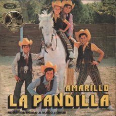 Discos de vinilo: LA PANDILLA - AMARILLO / ME GUSTARIA ENSEÑAR AL MUNDO A CANTAR - SINGLE DE 1972 RF-1263. Lote 60740119